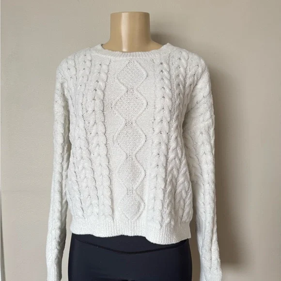 PINK ROSE white sweater size L - Picture 6 of 8